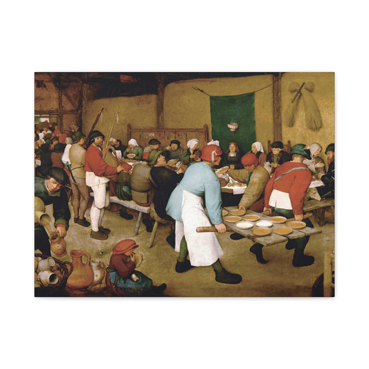 The Peasant Wedding | Pieter Bruegel - Canvas -