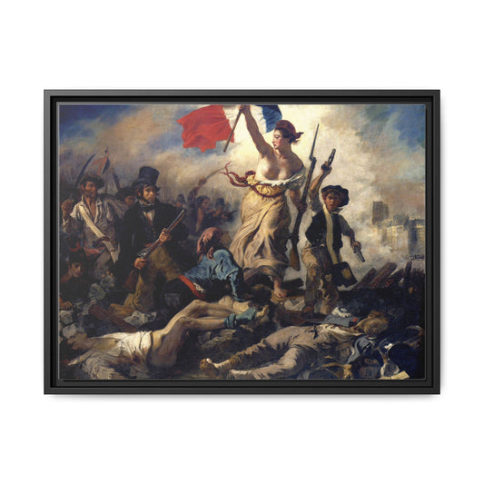 Liberty Leading the People | Eugène Delacroix - Framed -