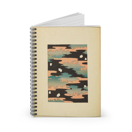 Colour Shadows - Ruled Line Note -