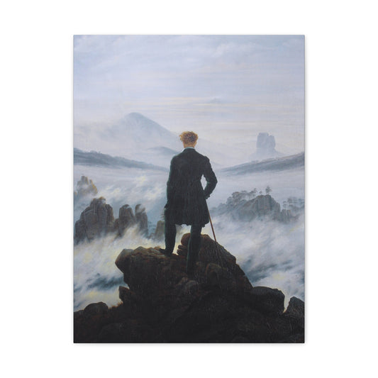 Wanderer Above the Sea of Fog | Caspar David Friedrich - Canvas -