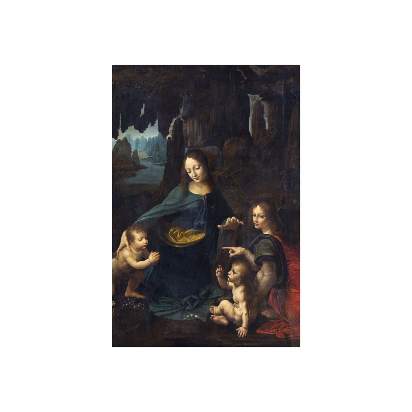 Virgin of the Rocks | Leonardo da Vinci - Giclée -