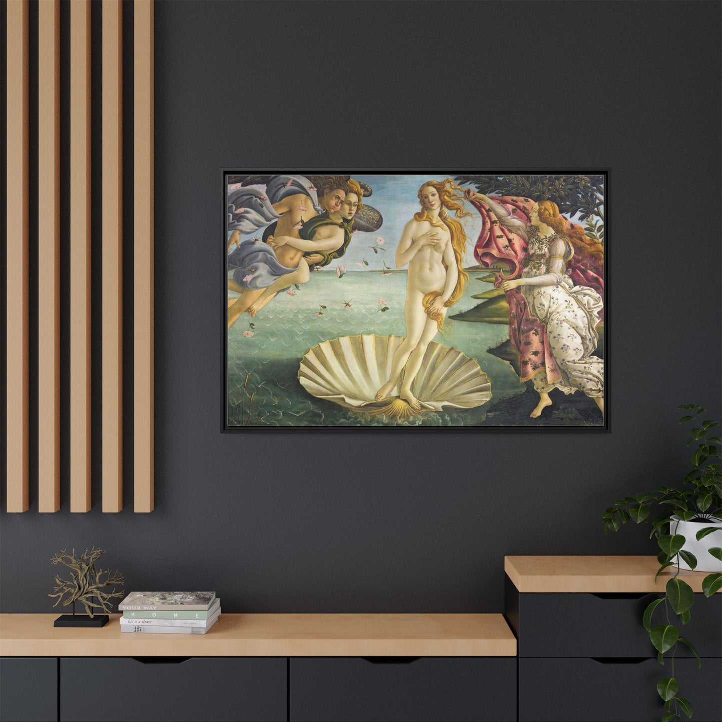 The Birth of Venus | Sandro Botticelli - Framed -