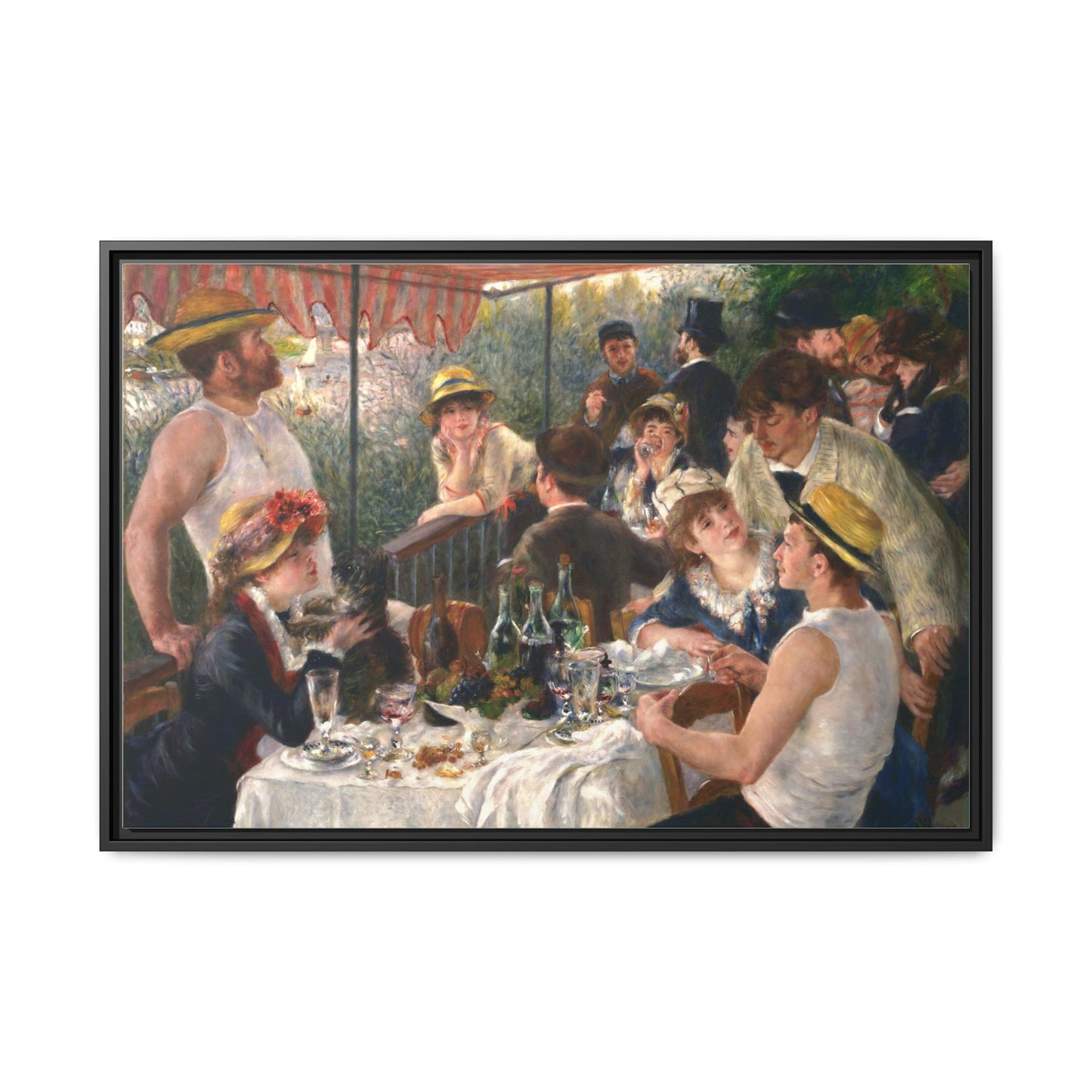 Luncheon of the Boating Party | Pierre-Auguste Renoir - Framed -