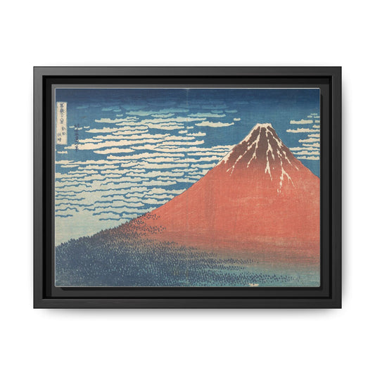 Fine Wind, Clear Morning | Katsushika Hokusai - Framed -