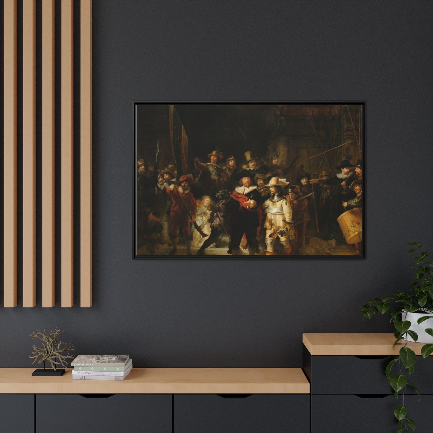 The Night Watch | Rembrandt - Framed -