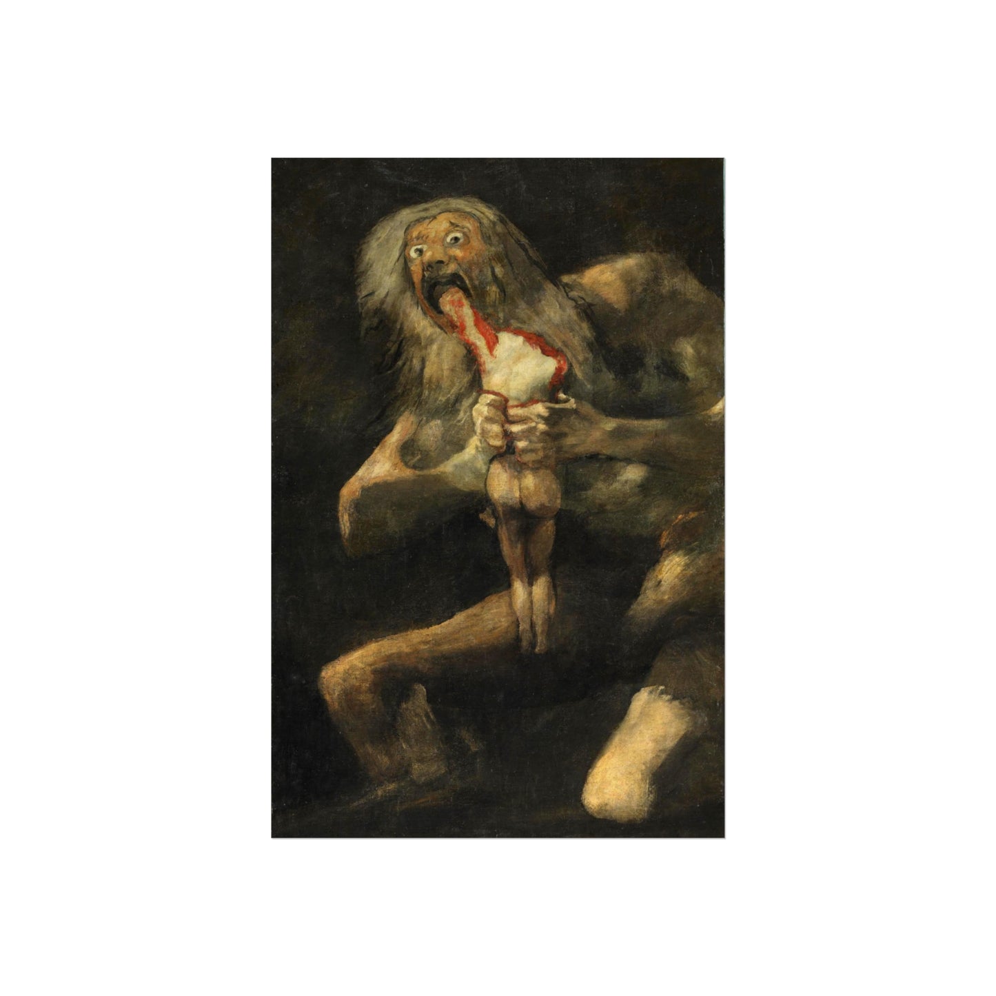 Saturn Devouring His Son | Francisco de Goya - Giclée -