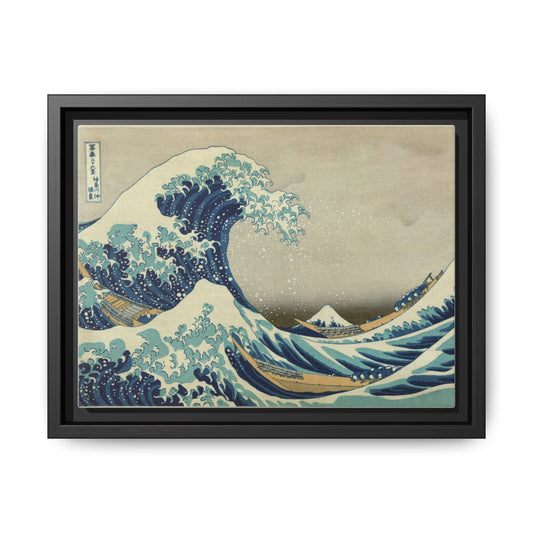 The Great Wave off Kanagawa | Katsushika Hokusai - Framed -