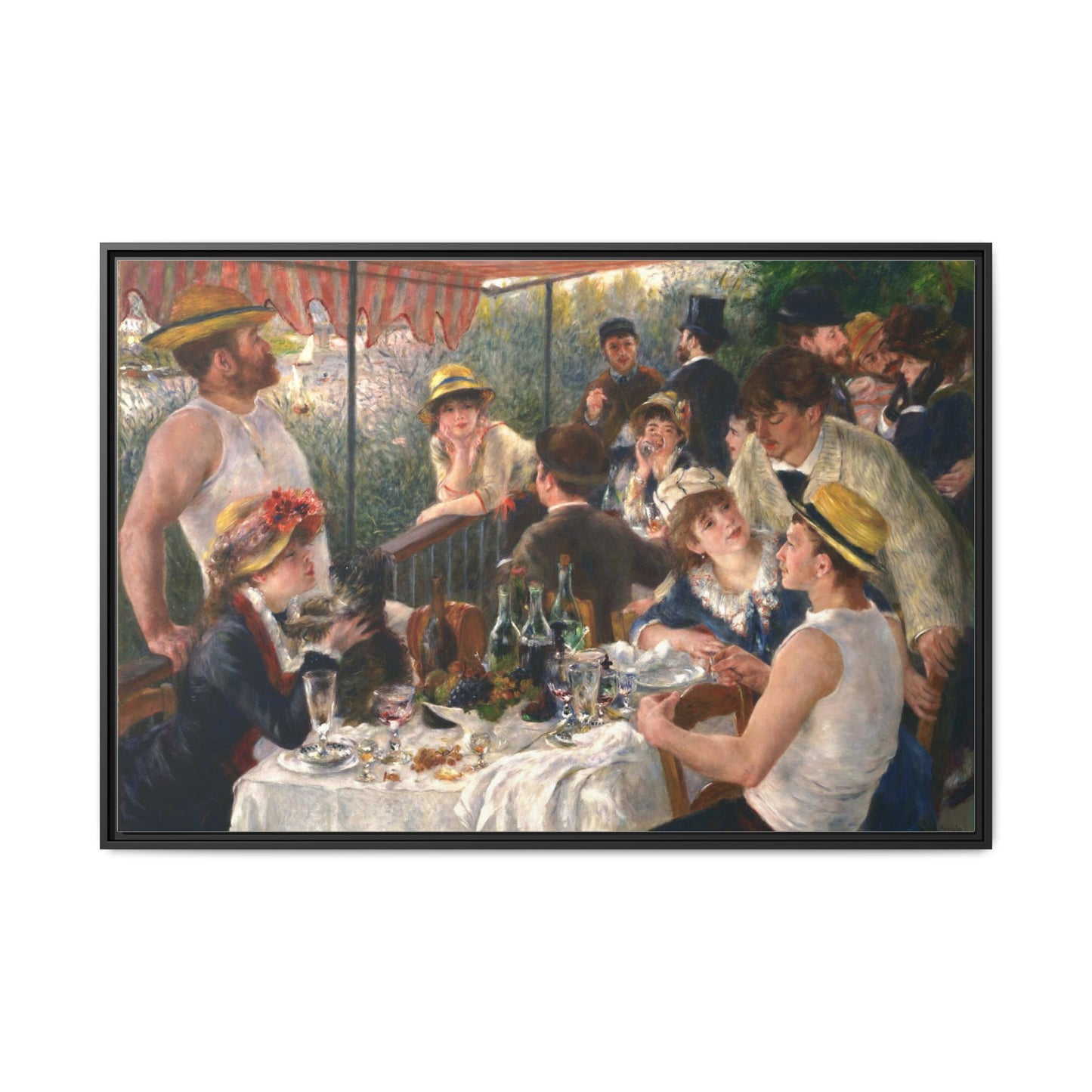 Luncheon of the Boating Party | Pierre-Auguste Renoir - Framed -