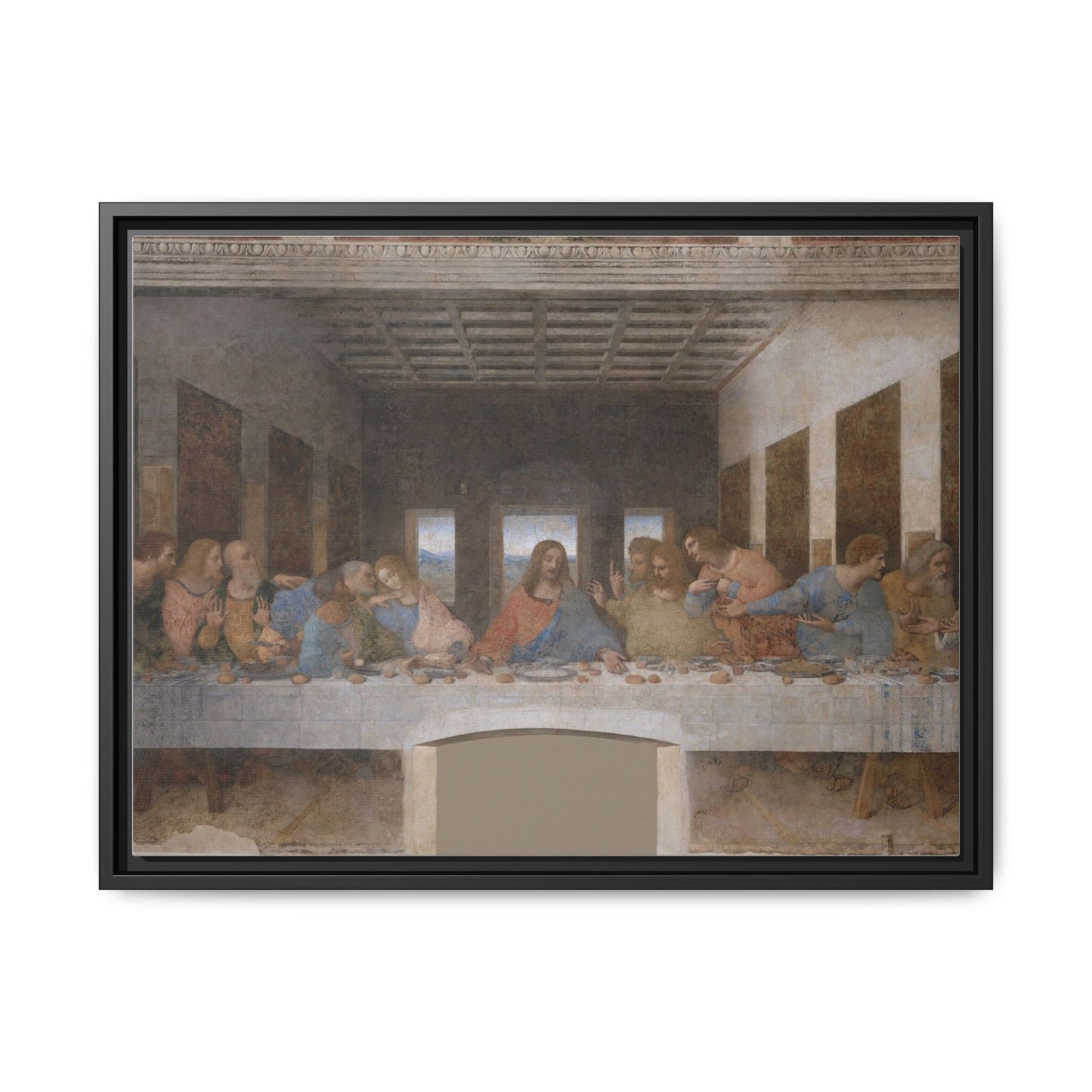 The Last Supper | Leonardo da Vinci  - Framed -