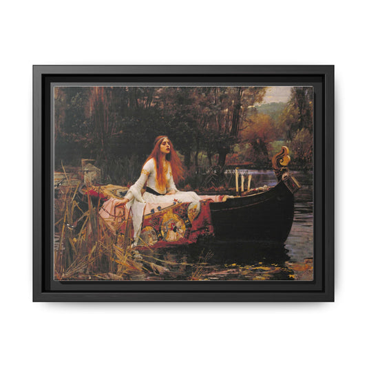 The Lady of Shalott | John William Waterhouse - Framed -