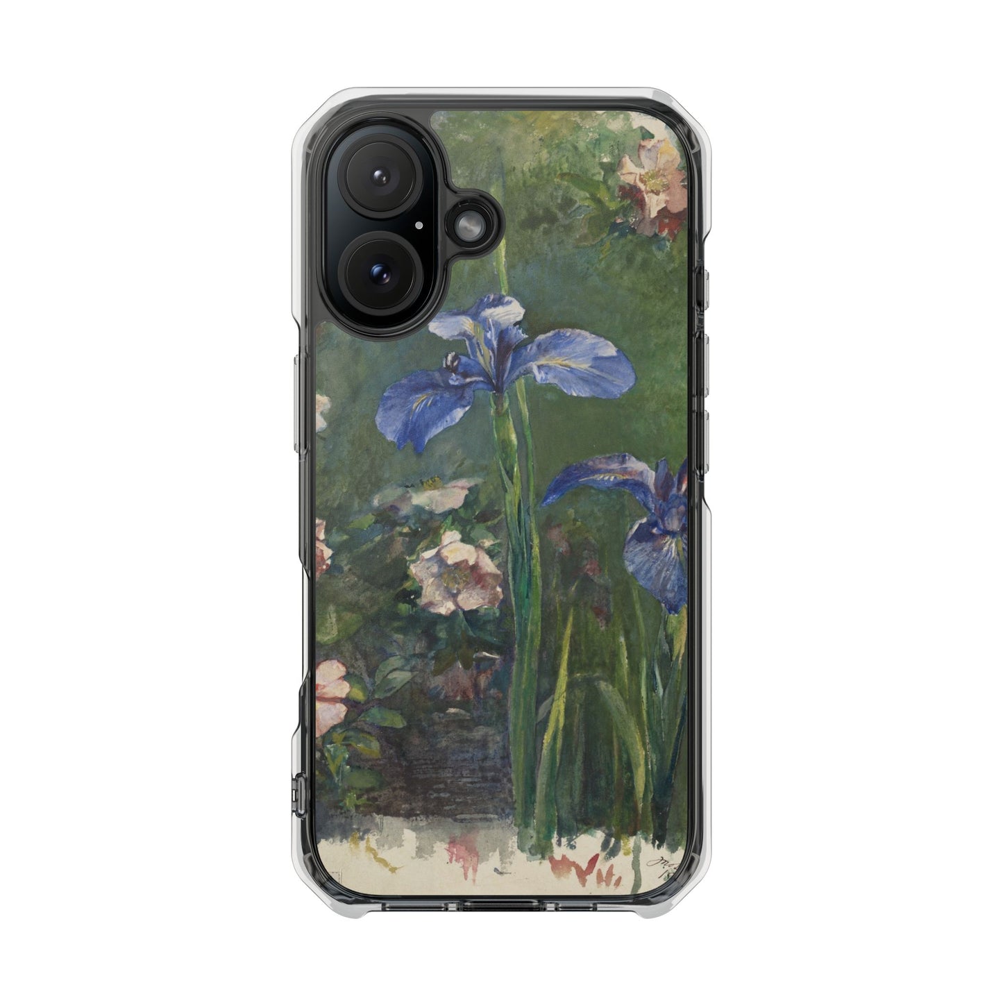 Roses and Irises | Slim Case