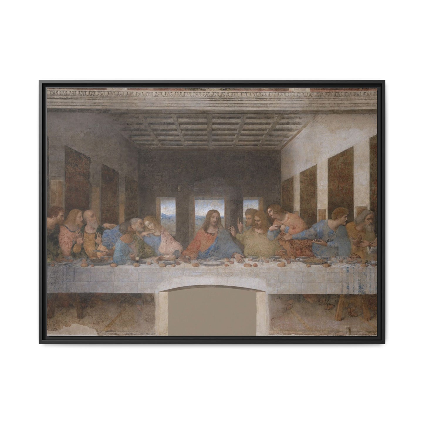 The Last Supper | Leonardo da Vinci  - Framed -