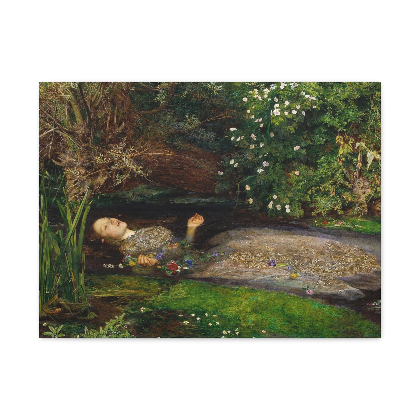 Ophelia | John Everett Millais - Canvas -