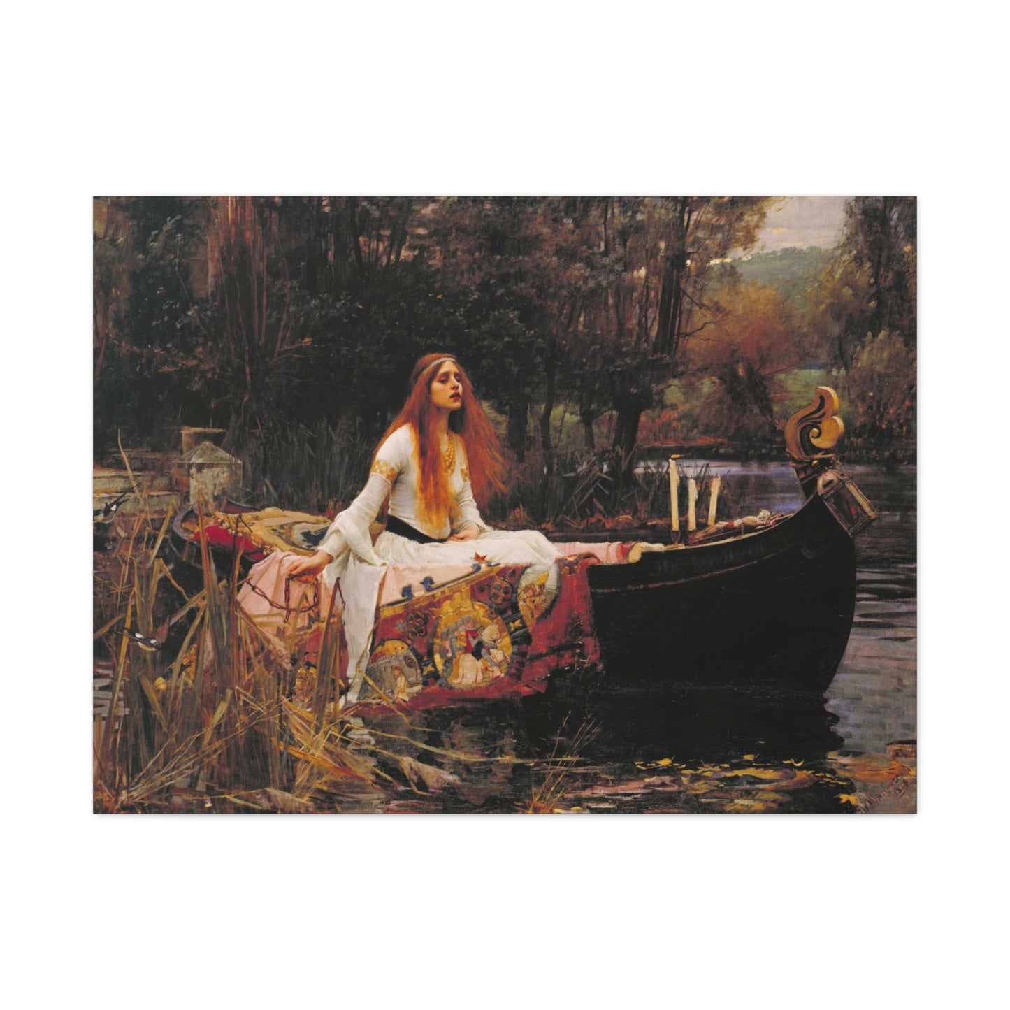 The Lady of Shalott | John William Waterhouse - Canvas -