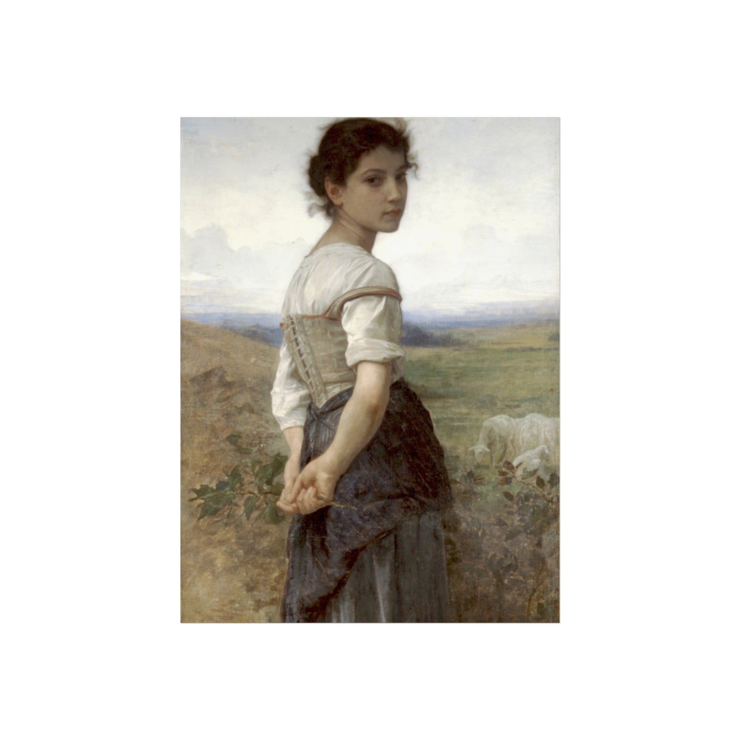 Young Shepherdess | William-Adolphe Bouguereau - Giclée -