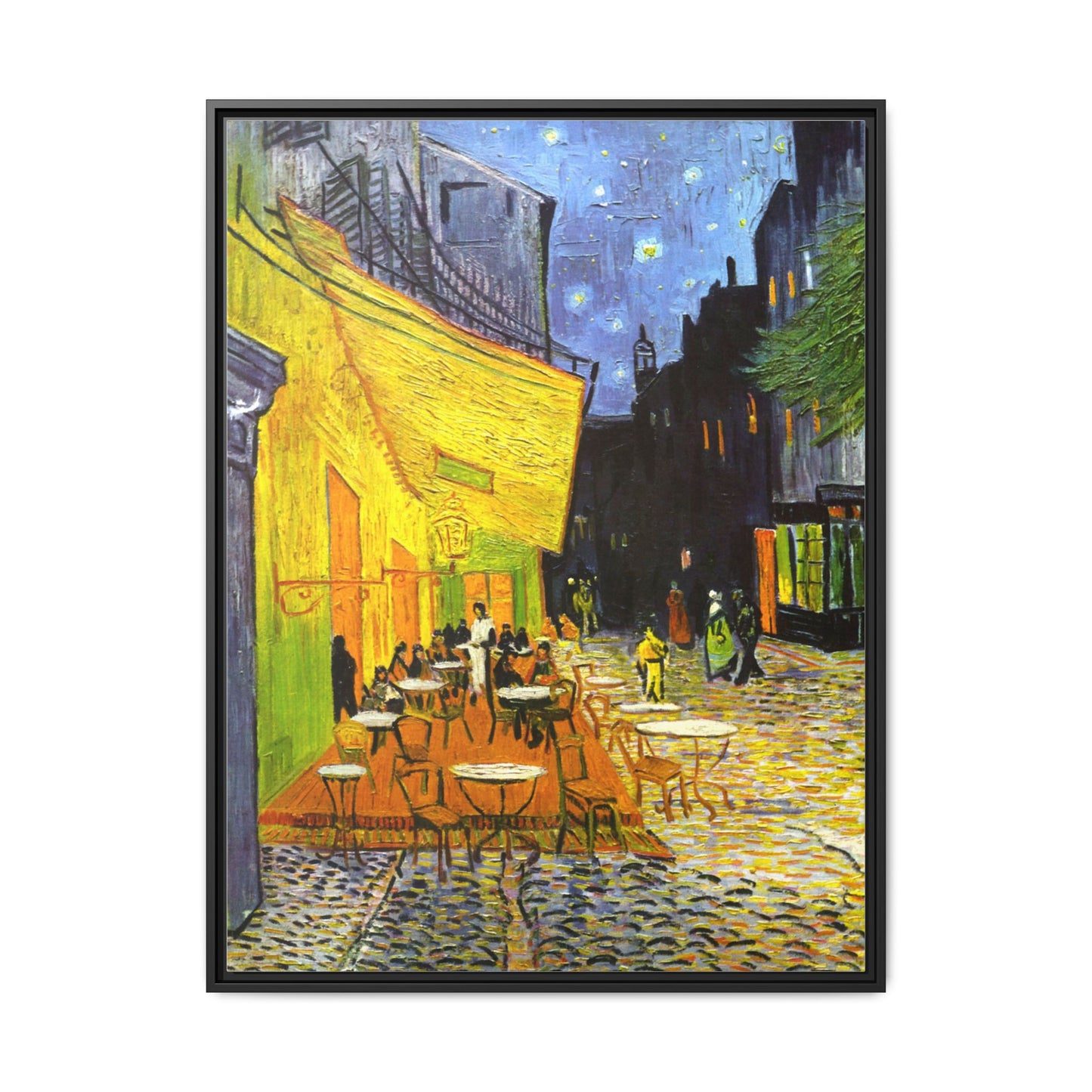 Café Terrace at Night | Vincent van Gogh - Framed -