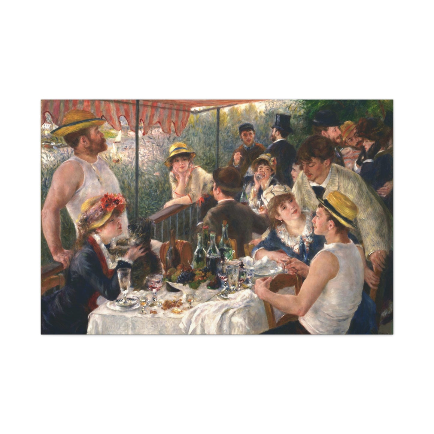 Luncheon of the Boating Party | Pierre-Auguste Renoir - Canvas -