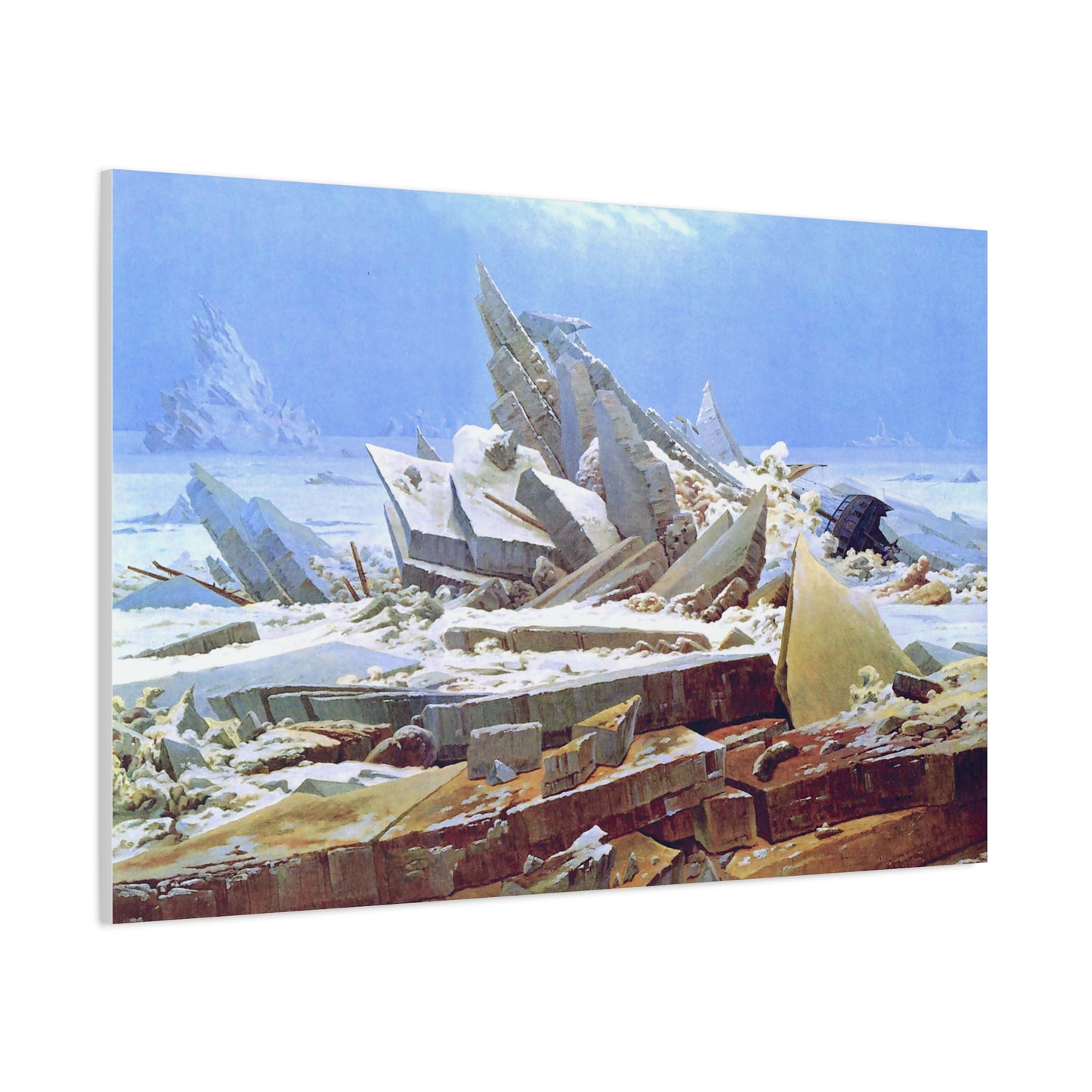 The Sea of Ice | Caspar David Friedrich - Canvas -