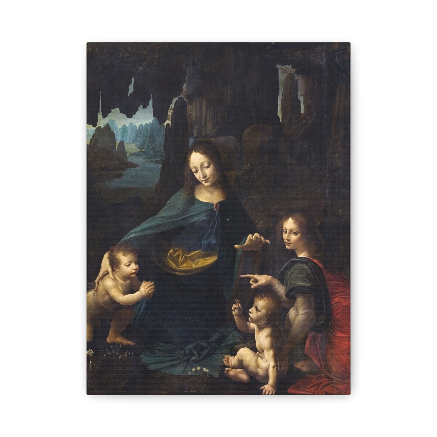 Virgin of the Rocks | Leonardo da Vinci - Canvas -