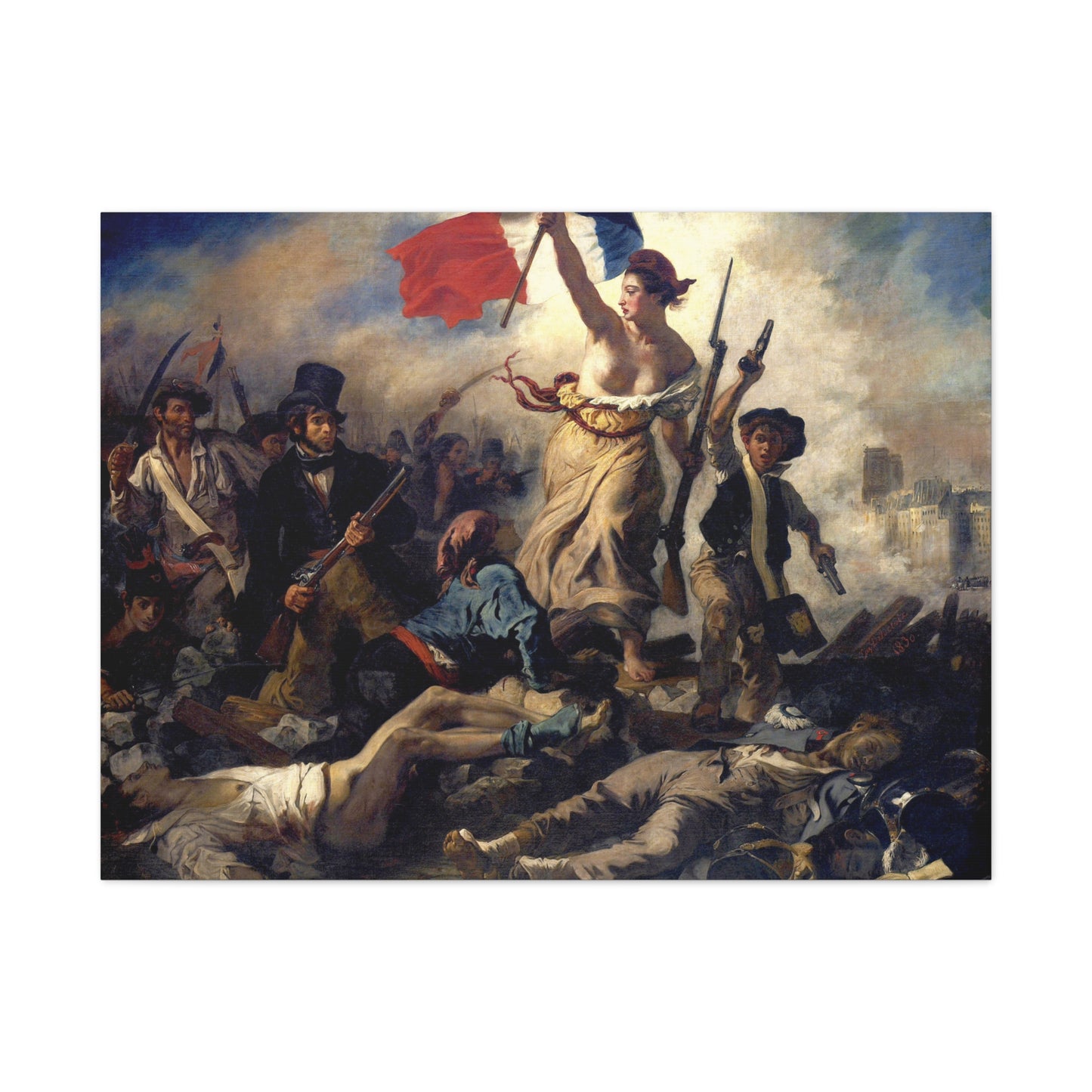 Liberty Leading the People | Eugène Delacroix - Canvas -