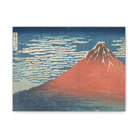 Fine Wind, Clear Morning | Katsushika Hokusai - Canvas -