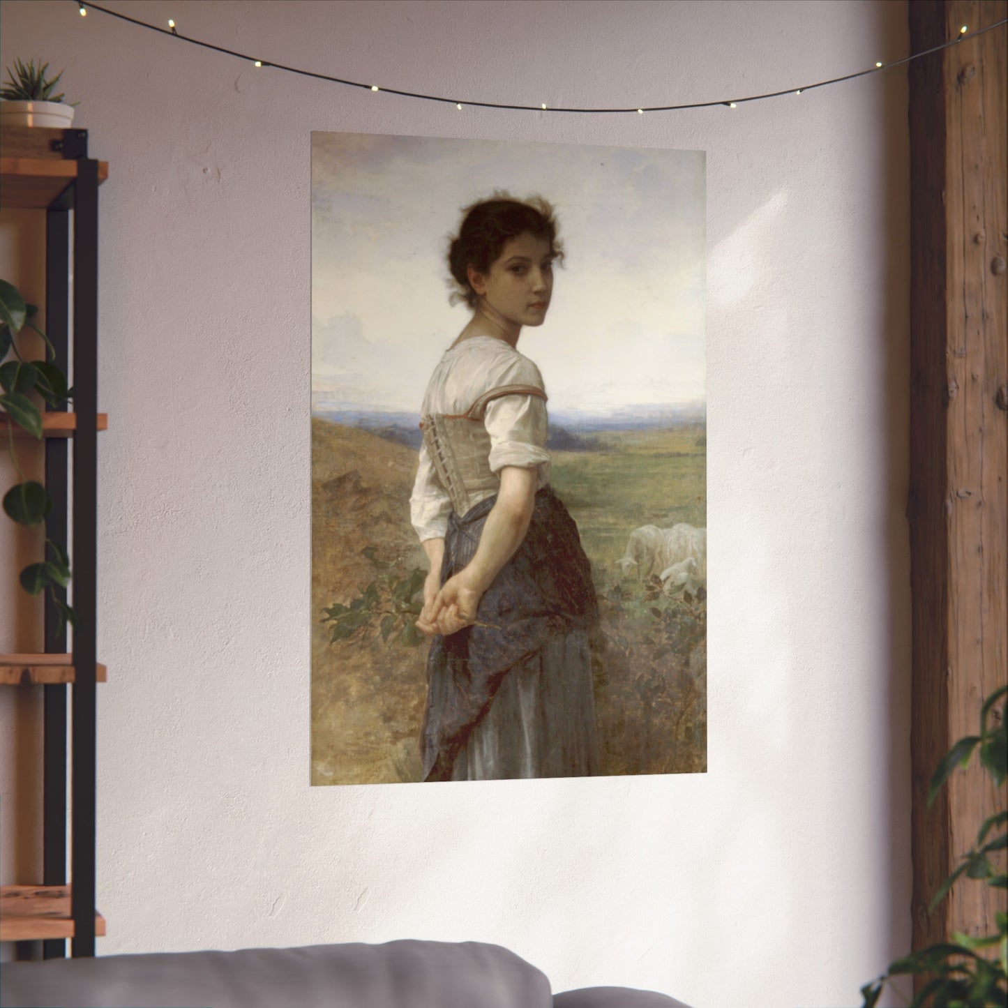 Young Shepherdess | William-Adolphe Bouguereau - Giclée -