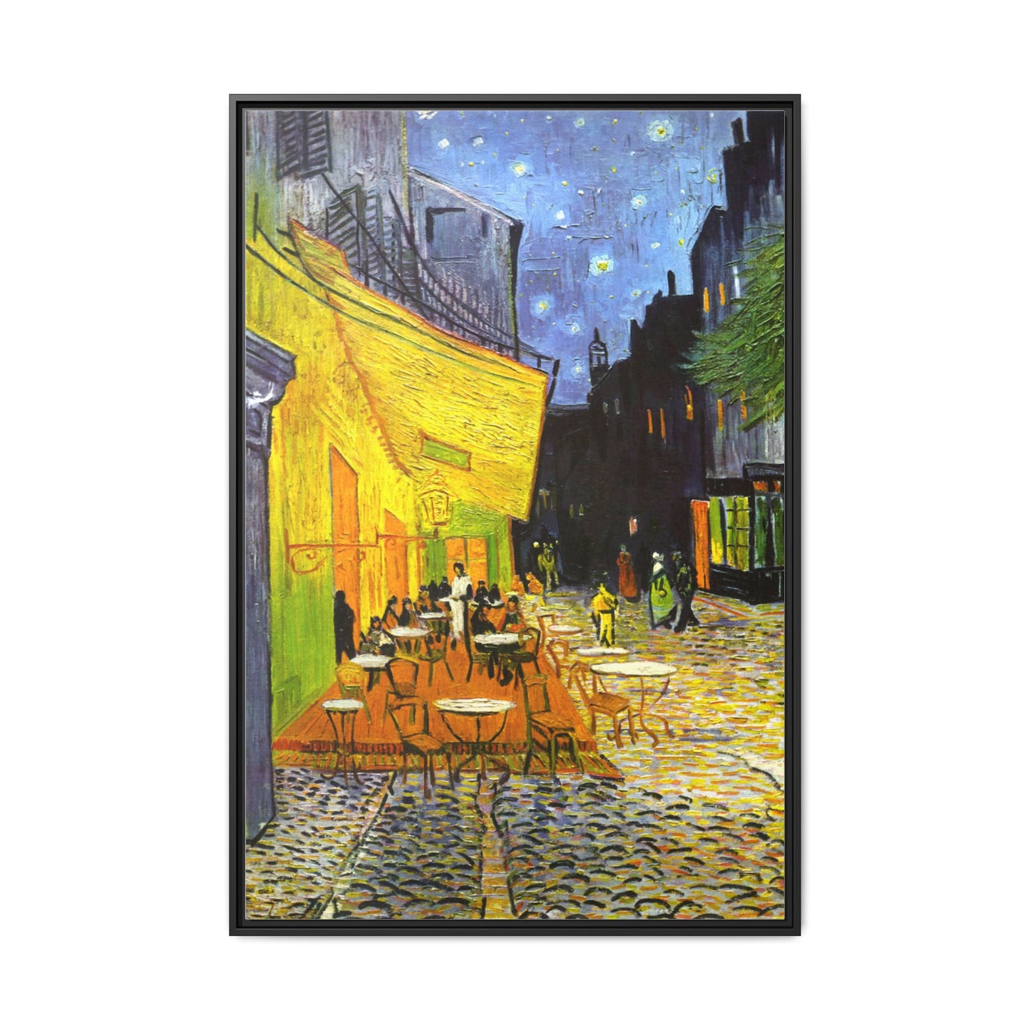 Café Terrace at Night | Vincent van Gogh - Framed -