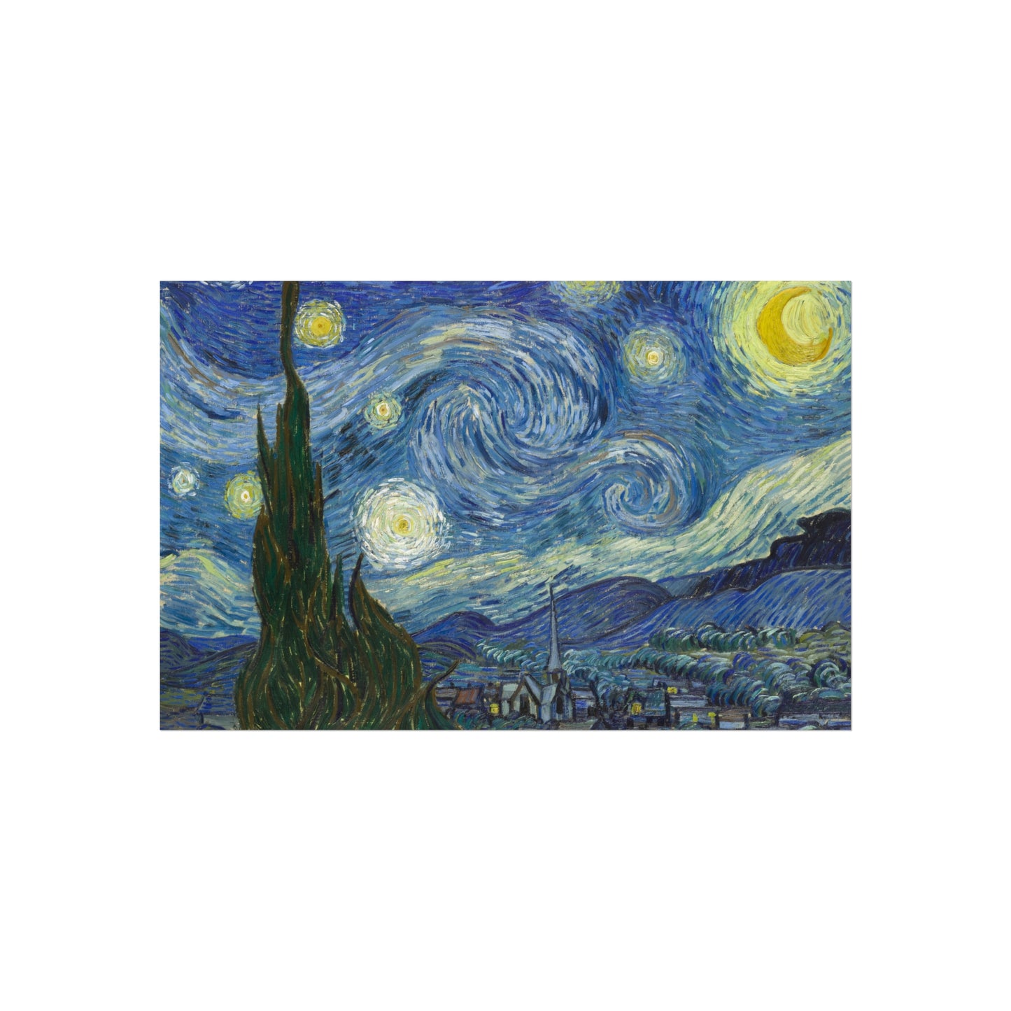 The Starry Night | Vincent van Gogh - Giclée -