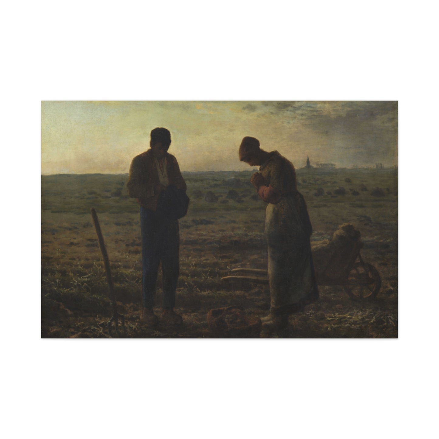 The Angelus | Jean-François Millet - Canvas -