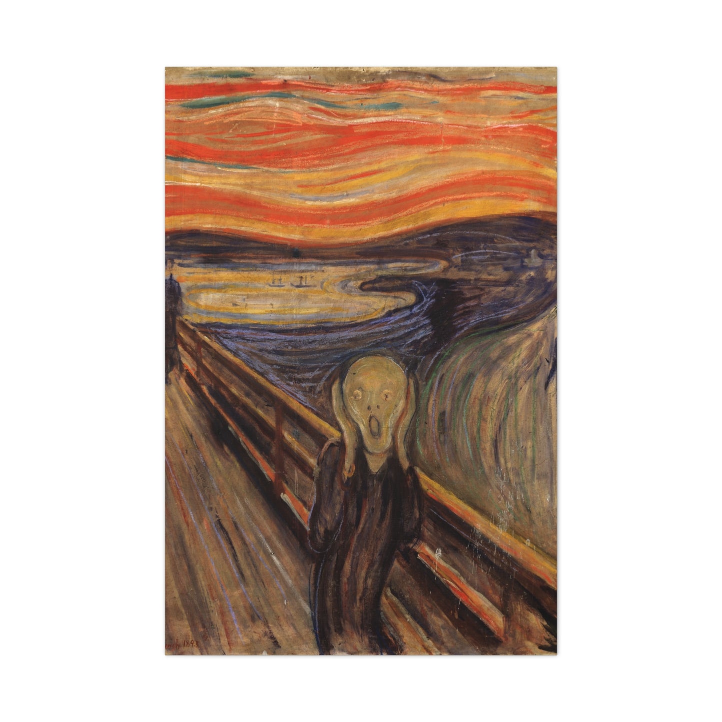 The Scream | Edvard Munch - Canvas -