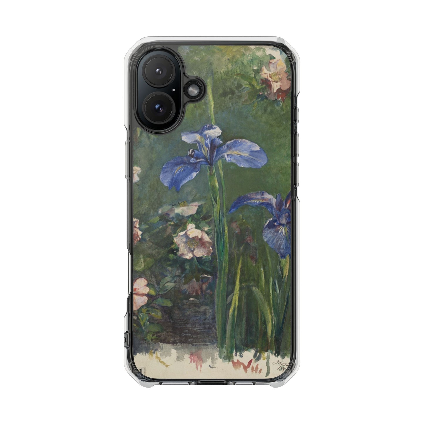 Roses and Irises | Slim Case