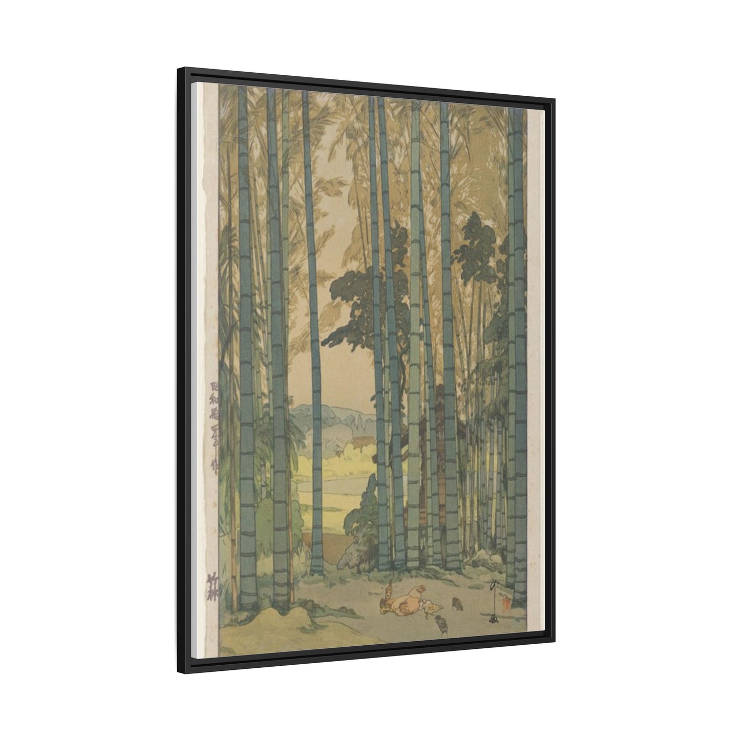 Small Bamboo Grove | Hiroshige - Framed -