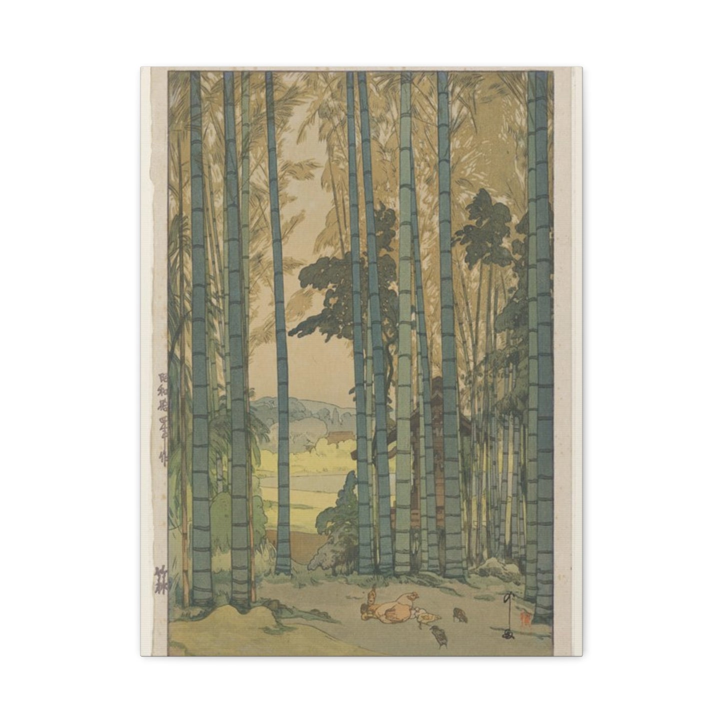 Small Bamboo Grove | Hiroshige - Canvas -