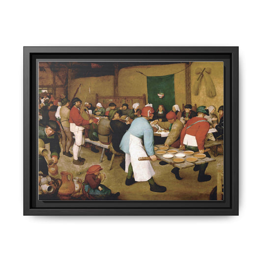 The Peasant Wedding | Pieter Bruegel - Framed -