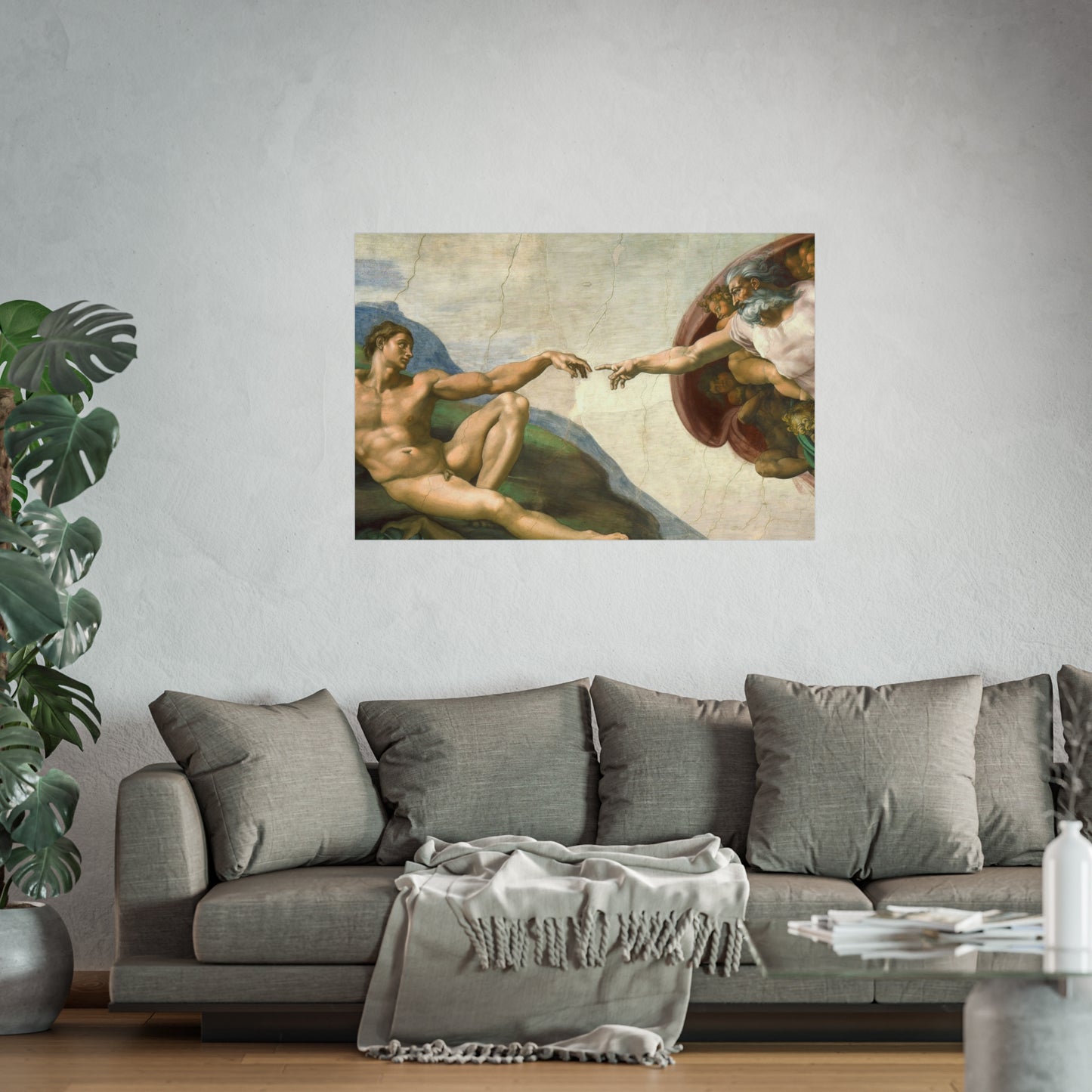 The Creation of Adam | Michelangelo - Giclée -