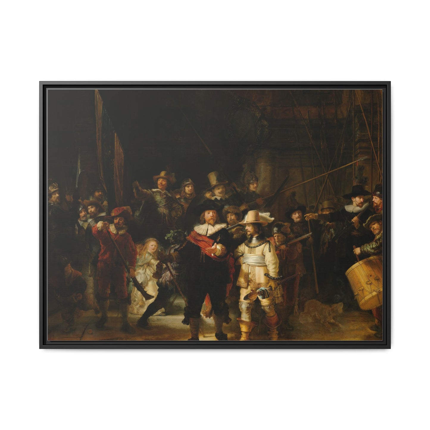 The Night Watch | Rembrandt - Framed -