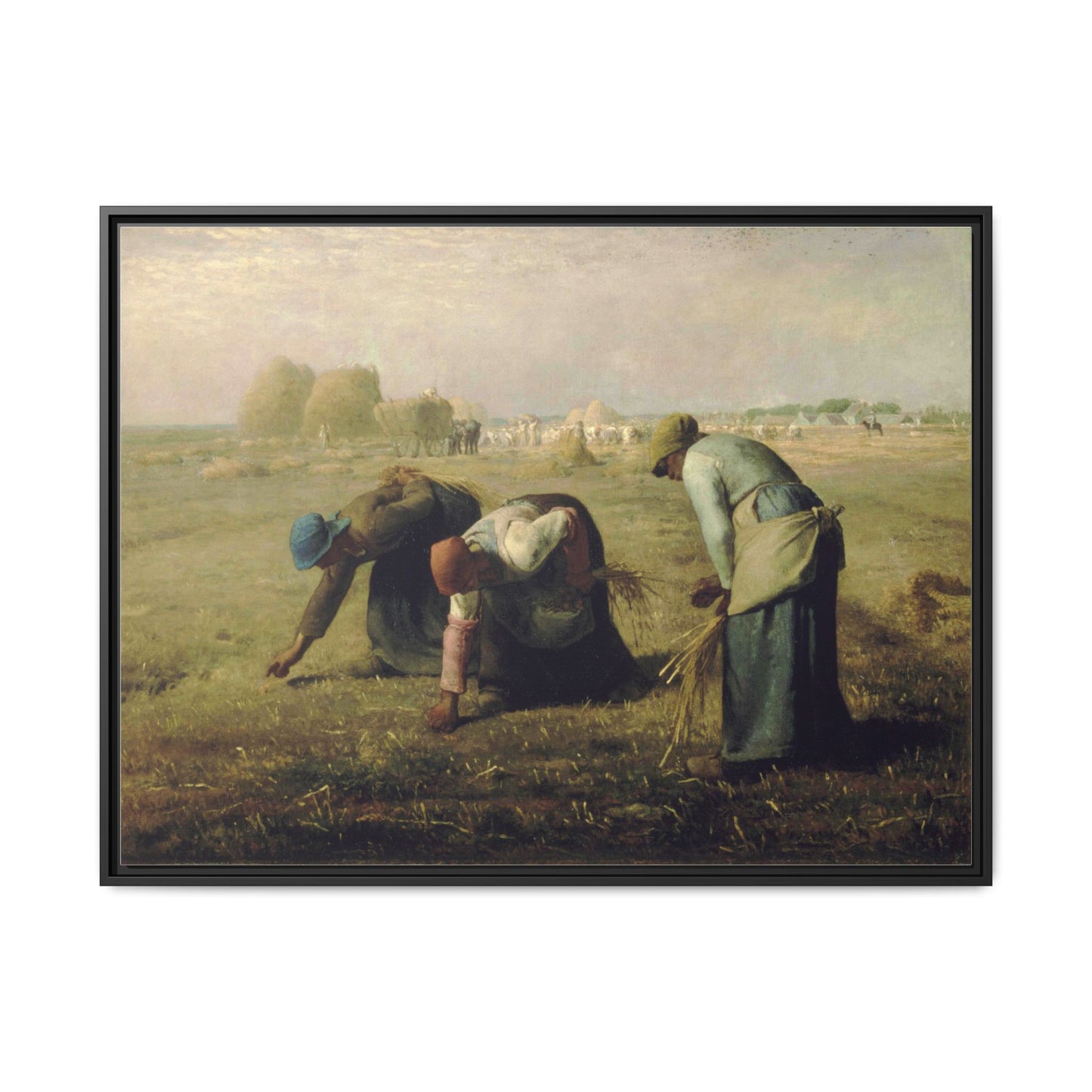 The Gleaners | Jean-François Millet - Framed -