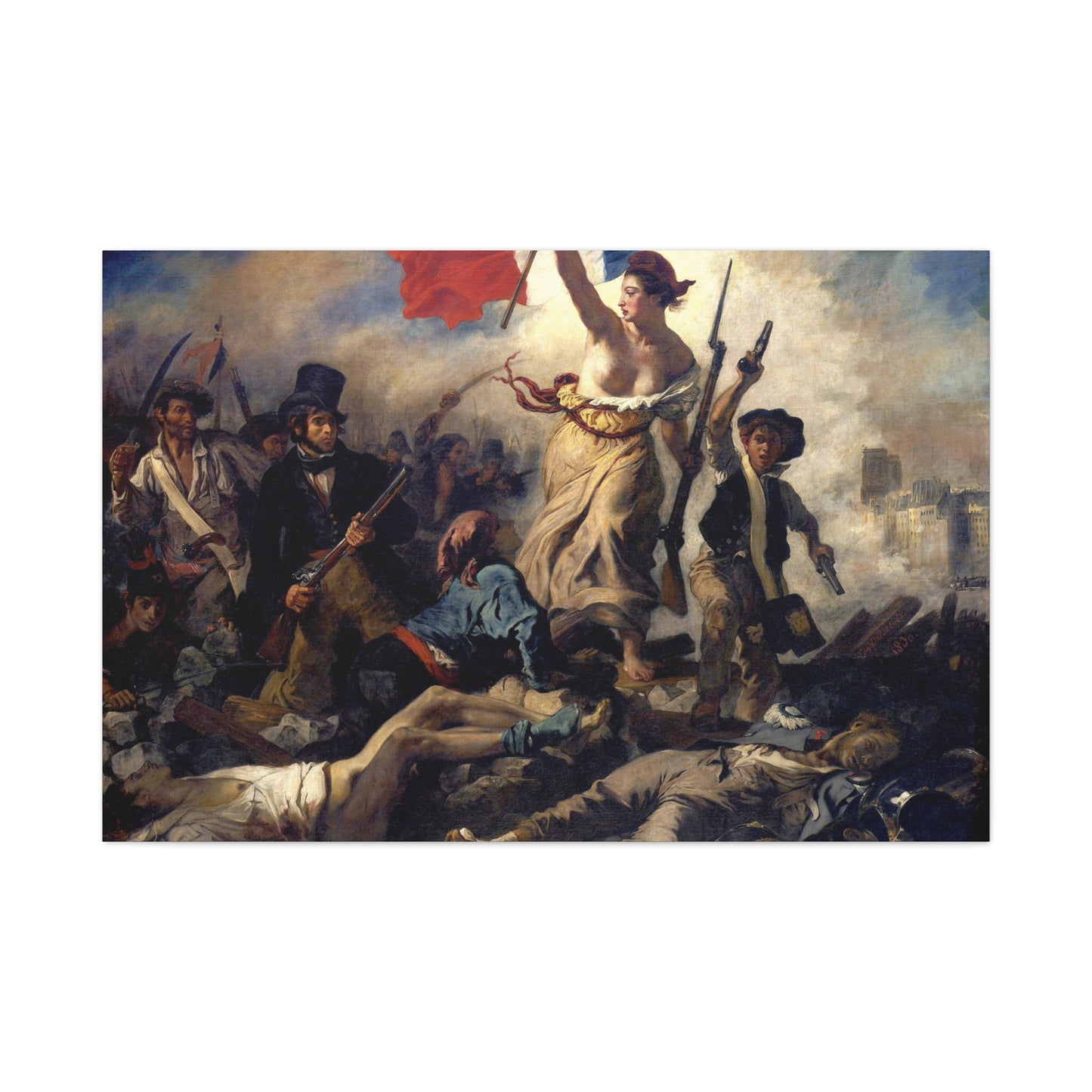 Liberty Leading the People | Eugène Delacroix - Canvas -