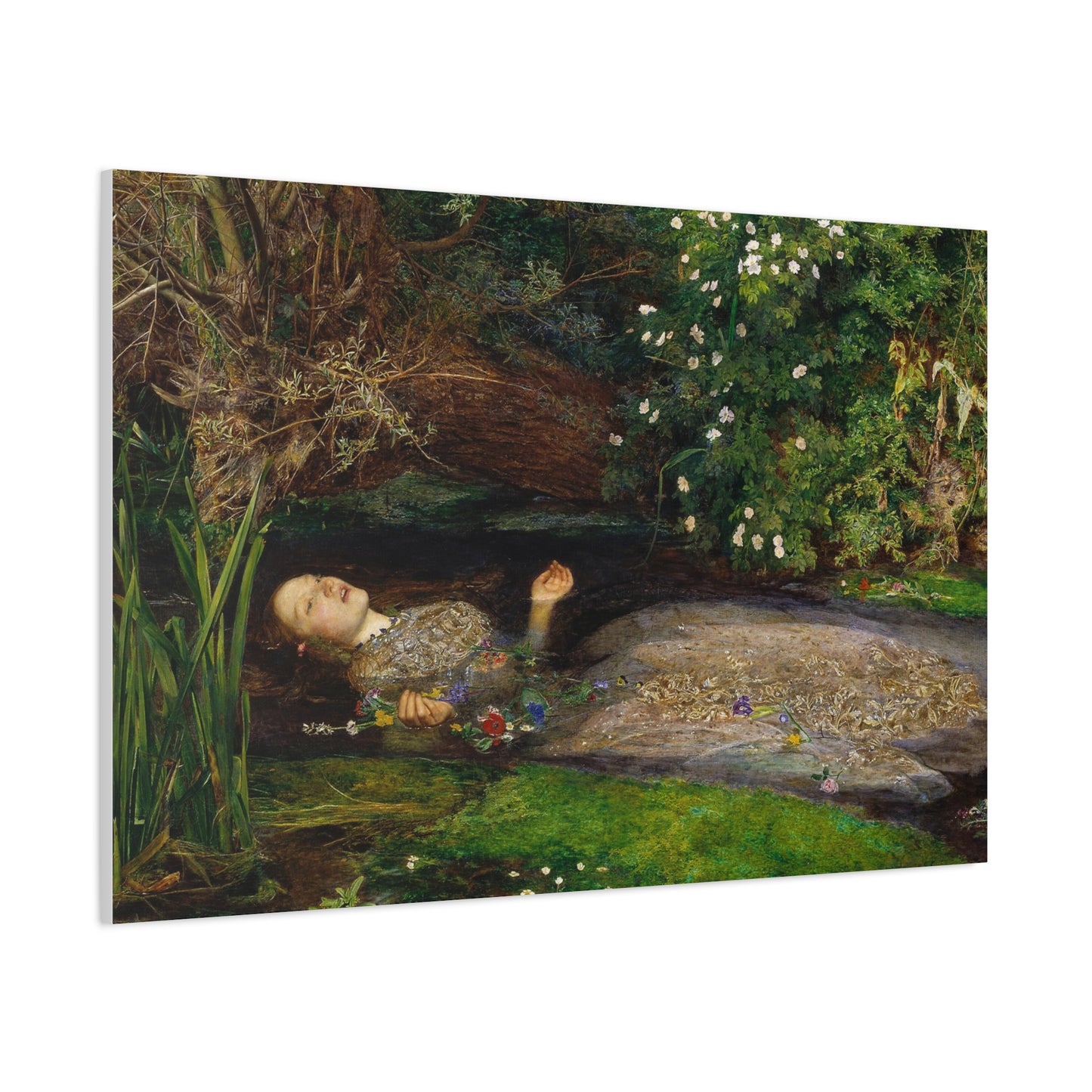 Ophelia | John Everett Millais - Canvas -