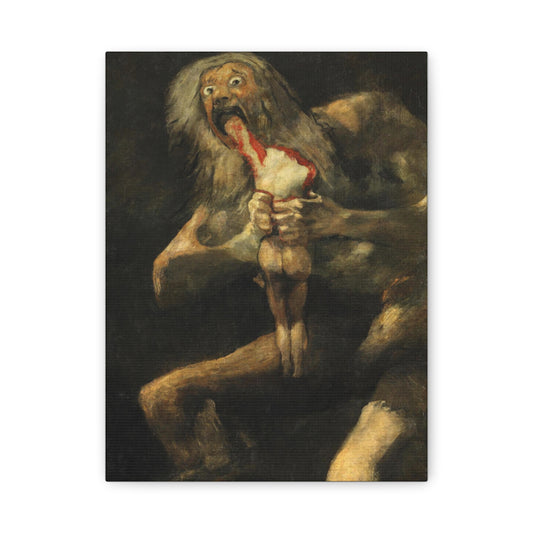 Saturn Devouring His Son | Francisco de Goya - Canvas -