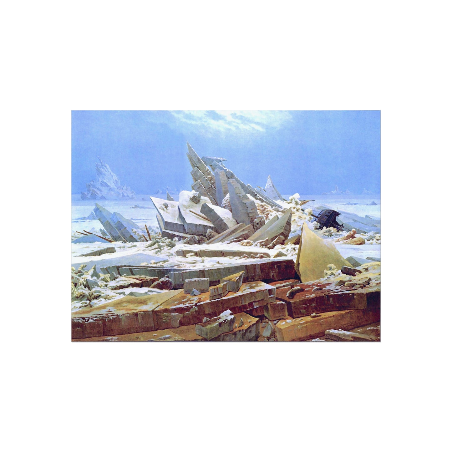 The Sea of Ice | Caspar David Friedrich - Giclée -