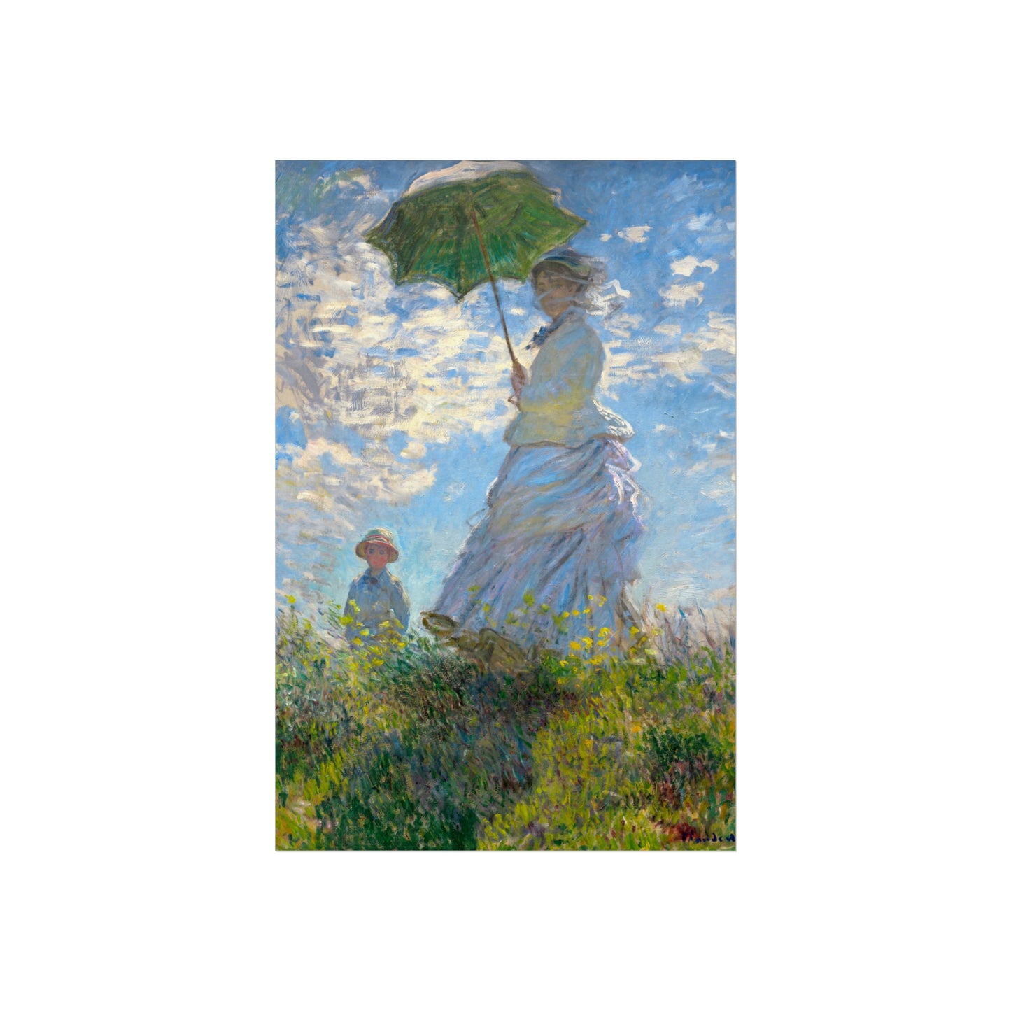 Woman with a Parasol | Claude Monet - Giclée -