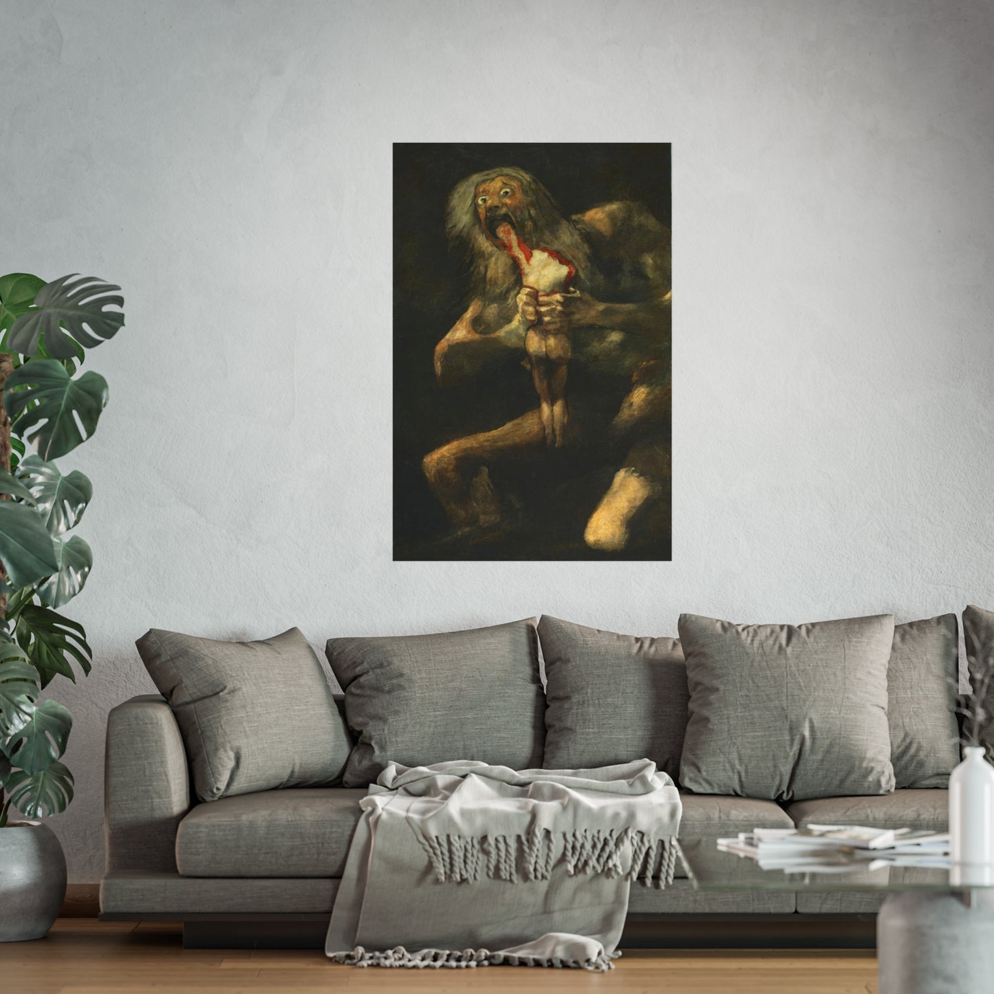 Saturn Devouring His Son | Francisco de Goya - Giclée -