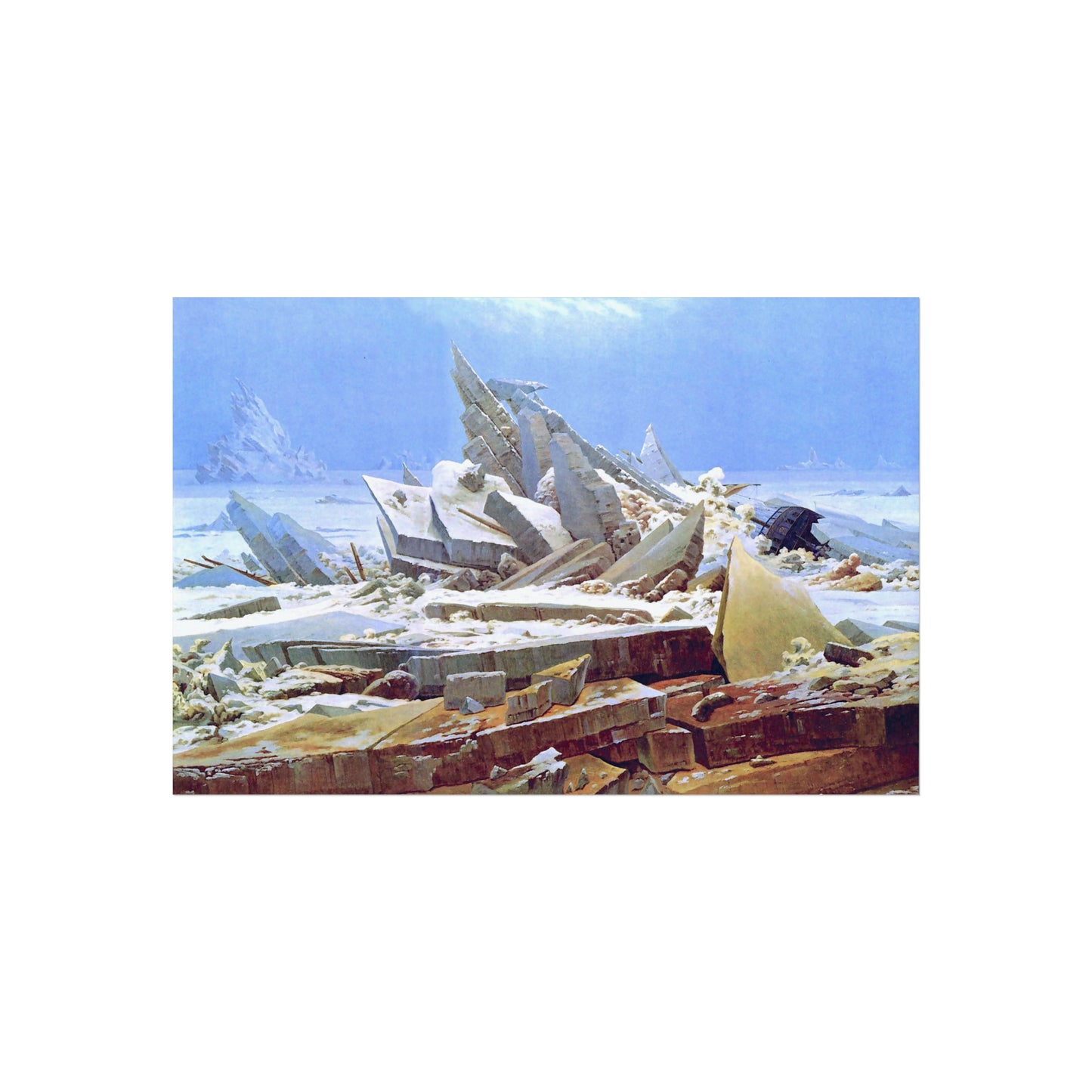 The Sea of Ice | Caspar David Friedrich - Giclée -