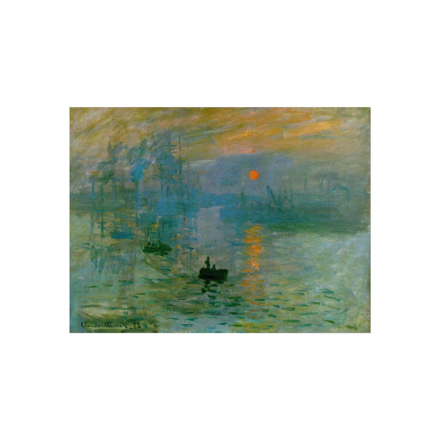 Impression, Sunrise | Claude Monet - Giclée -