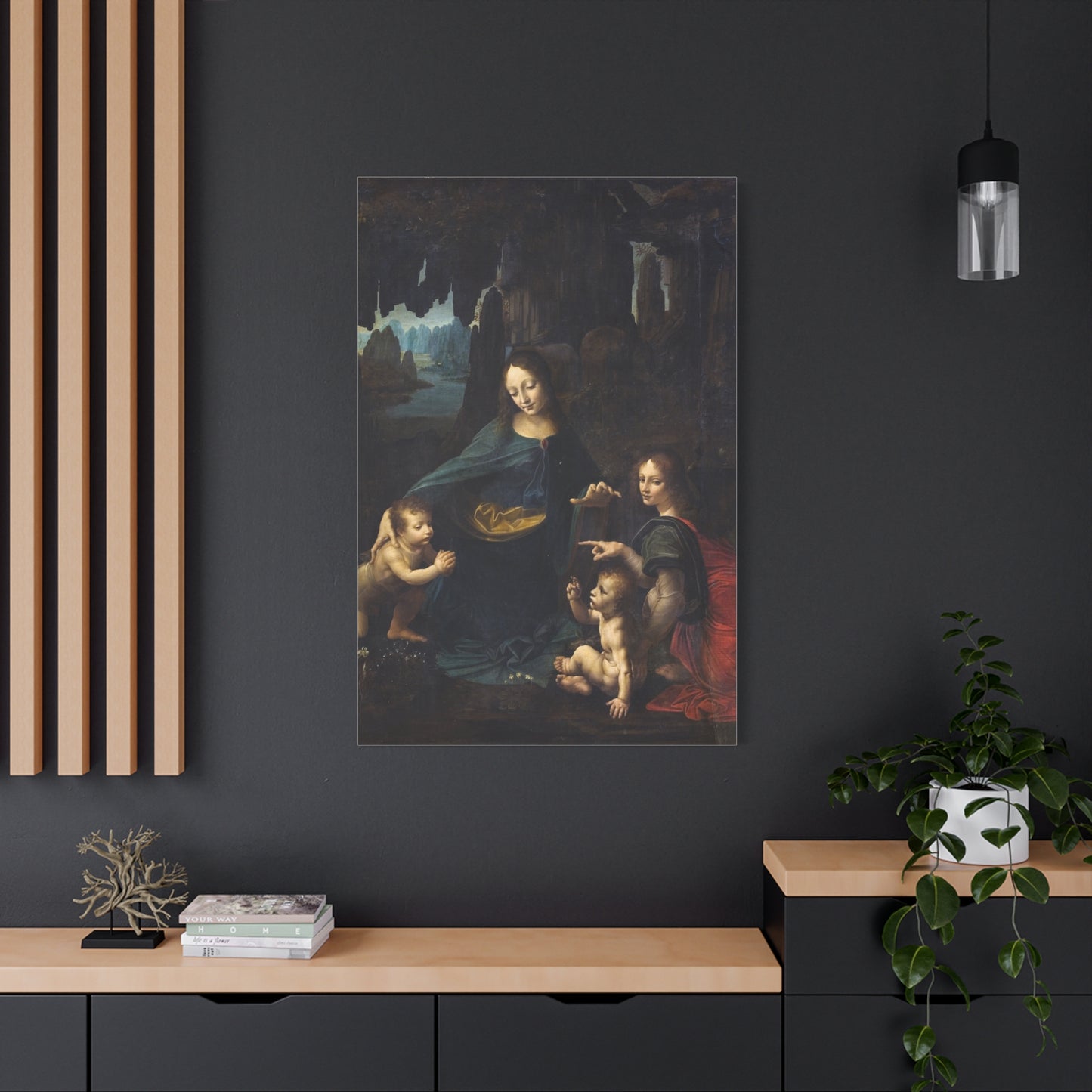 Virgin of the Rocks | Leonardo da Vinci - Canvas -