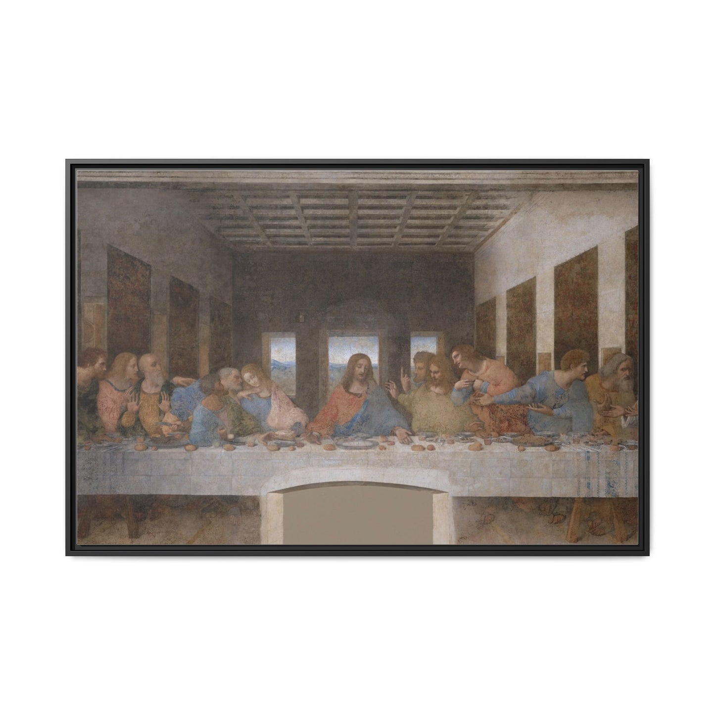 The Last Supper | Leonardo da Vinci  - Framed -