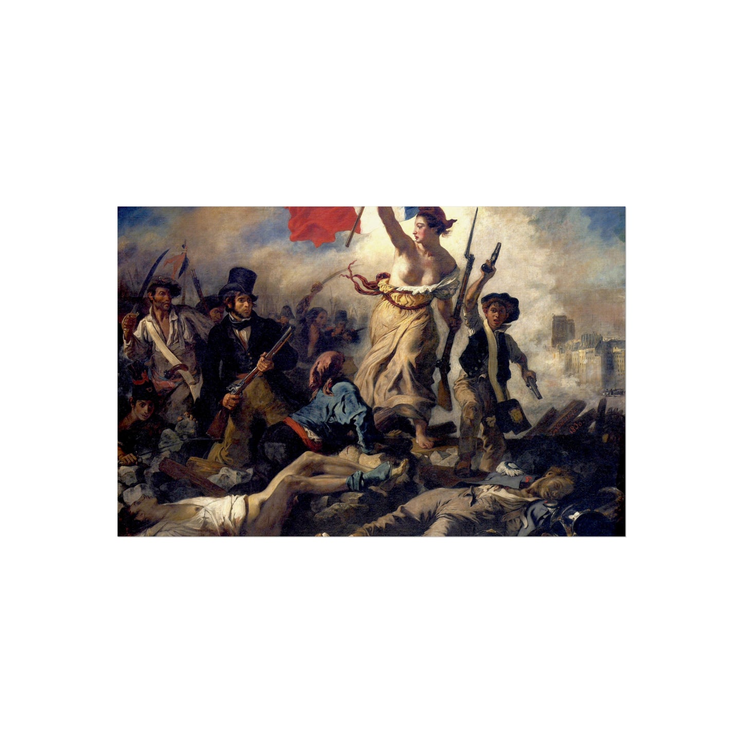 Liberty Leading the People | Eugène Delacroix - Giclée -