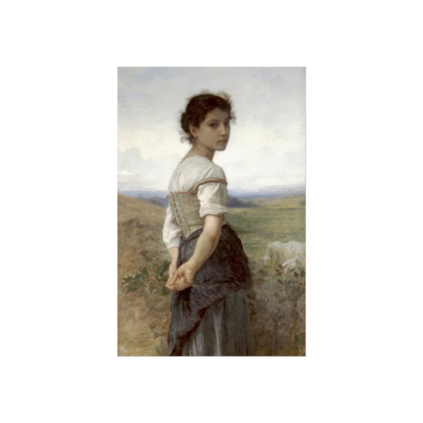 Young Shepherdess | William-Adolphe Bouguereau - Giclée -