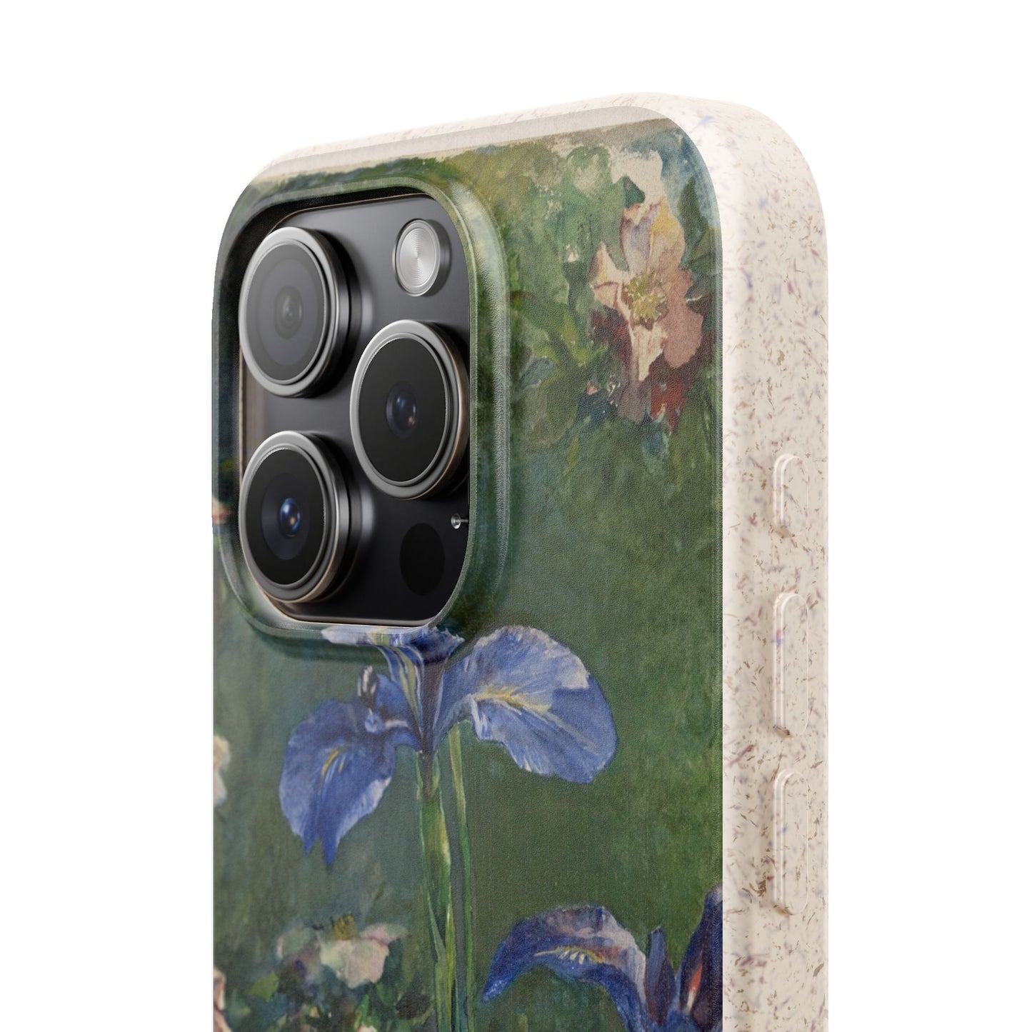 Roses and Irises | Bamboo Fibre Case